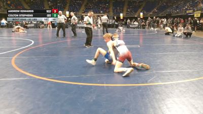 82 lbs Consy 6 - Andrew Edwards, West Branch vs Colton Stephens, Greenville