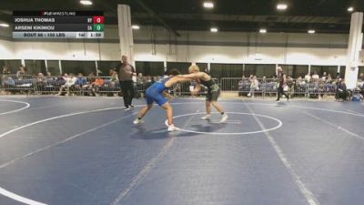 150 lbs Round Of 64 - Joshua Thomas, NY vs Arseni Kikiniou, CA