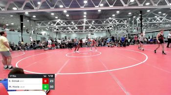 177 lbs Quarterfinal - Elijah Simak, Grit Mat Club vs Matt Hoxie, Journeymen Wrestling