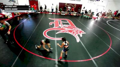 56 lbs Round 2 - Marcel Juarez, Riverside Rascals vs Devynee Cruz, Pounders WC