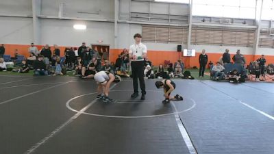 64 lbs Round 3 (4 Team) - Colton Brink, Westshore WC vs Hudson Fischbach, Ohio Gold