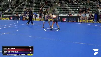 98 lbs Cons. Round 3 - Declan Jones, WA vs Seamus Connole, PA