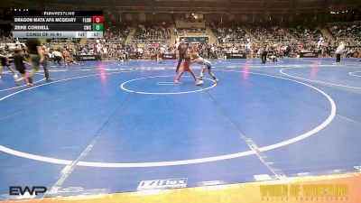 55 lbs Consi Of 16 #1 - Dragon Mata`afa Mcgeary, Flow Academy Honolulu, HI vs Zeke Cordell, Cleveland Wrestling Club