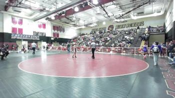 110 lbs Semifinal - Alexa Smith, Lutheran/Orange vs Coral Vazquez, Norwalk