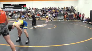 110 lbs Cons. Semi - Brody Hosek, Yilek Wrestling Club vs Emmet Knaack, Yilek Wrestling Club