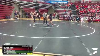 125 lbs Quarterfinal - Rhys Sellers, New Mexico Highlands vs Quade Smith, Chadron State