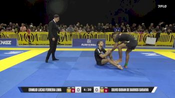 Silvio Duran De Barros Saraiva vs Ermilio Lucas Ferreira Lima 2025 Pan IBJJF Jiu-Jitsu No-Gi Championship