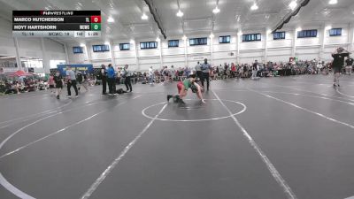 126 lbs Round 5 (6 Team) - Marco Hutcherson, Top Level vs Hoyt Hartshorn, Wrecking Crew WC