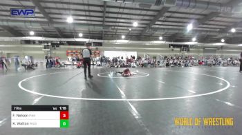 77 lbs Round Of 16 - Freyda Nelson, PINnacle vs Kaygan Walton, Prodigy Elite Wrestling