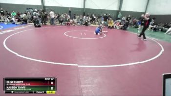 67-79 lbs 2nd Place Match - Kassidy Davis, Mat Demon Wrestling Club vs Elise Martz, All-Phase Wrestling Club