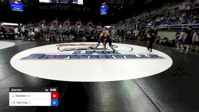 165 lbs Quarters - Jarrett Wadsen, MN vs Charlie Herting, CO