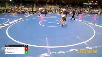 67 lbs Consi Of 8 #2 - Gage Southwick, Sons Of Atlas vs Cade Ruckle, Gold Rush Wrestling Academy