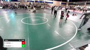 43 lbs Rr Rnd 1 - Easton Watson, The American vs Carolina Guillent, So Cal Grappling