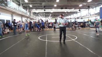 110 lbs Consi Of 4 - Joshua Baughcum, Roundtree Wrestling Academy vs Pace Lilenfeld, Level Up