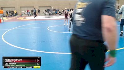 88 lbs Semis (4 Team) - Merik Altermatt, Springfield vs Leo Rudnik, Fosston-Bagley Brawlers
