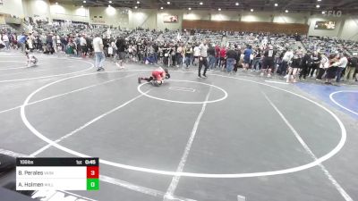 106 lbs 5th Place - Braydon Perales, Vasky Bros vs Alexander Holmen, Willits Grappling Pack