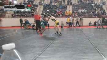 160_B lbs 7th Place - Logan Berner, North Allegheny vs ChaKar Johnson, Harrisburg