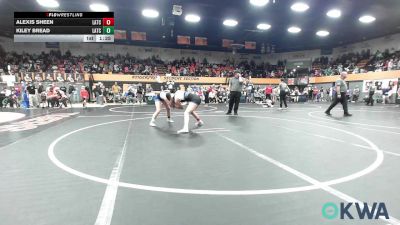 126 lbs Rr Rnd 2 - Alexis Sheen, Little Axe Takedown Club vs Kiley Bread, Little Axe Takedown Club