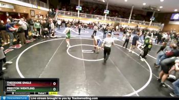 215 lbs Cons. Round 3 - Theodore Engle, Pullman vs Preston Wentling, Ridgeline