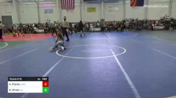 62 lbs Round Of 16 - Audrey Flores, Warriors Of Christ (WOC) vs Nery Rivas, Mat Demon WC