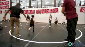 49 lbs Consi Of 16 #2 - Keegan Cox, Blanchard Wrestling Club vs Xander Chaney, Tecumseh Youth Wrestling