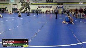 155 lbs Placement Matches (8 Team) - Layna DeMoss, Benton Community vs Kaylee Kintzel, Mount Vernon