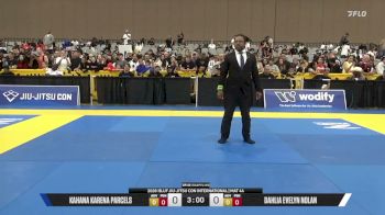 Dahlia Evelyn Nolan vs Kahana Karena Parcels 2026 IBJJF Jiu-Jitsu CON International