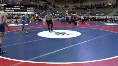 5A 120 lbs Cons. Semi - Elijah Wineinger, Lakeside vs Seth King, Mountain Home