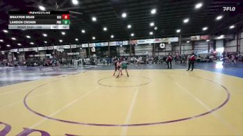 150 lbs Cons. Round 1 - Landon Cronin, Pierre Wrestling Club vs Braxton Dean, Okoboji