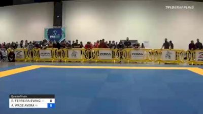 RICARDO FERREIRA EVANGELISTA vs AUSTIN WADE AVERA 2020 IBJJF Pan No-Gi Championship