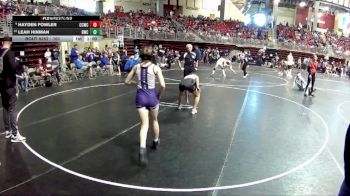101 lbs Cons. Round 3 - Hayden Fowler, Chase County Wrestling Club vs Leah Hinman, Blair Wrestling Club