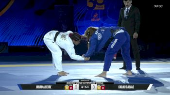 Janaina Lebre vs Sarah Galvao 2026 World Jiu-Jitsu IBJJF Championship