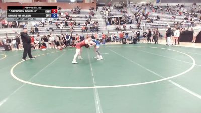 72 kg Champ. Rd Of 16 - Gretchen Donally, Colorado Mesa Wrestling Club vs Emersyn Miller, Combat W.C. School Of Wrestling