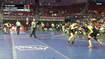 3A-157 lbs Cons. Round 3 - Brady Cochran, Valley, West Des Moines vs Eli McCleish, Mason City