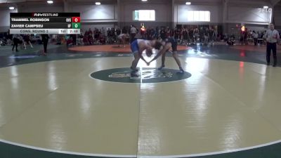 174 lbs Cons. Round 2 - Zavier Campseu, Thomas More vs Trammel Robinson, Grand Valley State