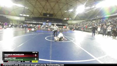 157 lbs Quarterfinal - Brooks Day, Fitness Quest Wrestling Club vs Magnus Michaelson, NWWC