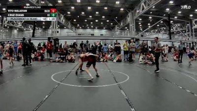 88 lbs Placement (4 Team) - Vito Naljayan, Mat Assassins White vs Cruz Evans, Kardiac Kidz