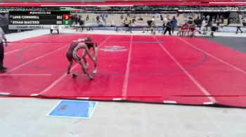 126 lbs Champ. Round 2 - Ethan Masters, Boyle County vs LUKE CORNWELL, Ryle