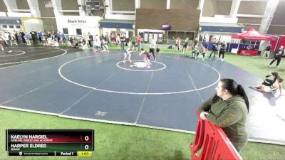 98-108 lbs Round 5 - Kaelyn Nargiel, Sublime Wrestling Academy vs Harper Eldred, Idaho