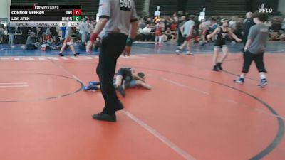 53 lbs Rr Rnd 2 - Connor Meehan, DoughBoy WC - ESC vs Levi Aten, SAVAGE Wrestling Academy - ESC