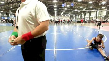 80 lbs Rr Rnd 1 - Jace Diaz, Indiana Outlaws Gold - MS vs Matthew Mullaney, Mat Warriors Yellow MS - MS