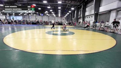 80 lbs Rr Rnd 1 - Gabe Herrera, TDWC Maniacs Grey - MS vs Kenneth Swartzell, 4M Power - MS