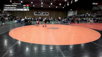 157 lbs Cons. Round 7 - Dominic Wilson, Rockwall vs Kaleb Griffith, Creighton Prep