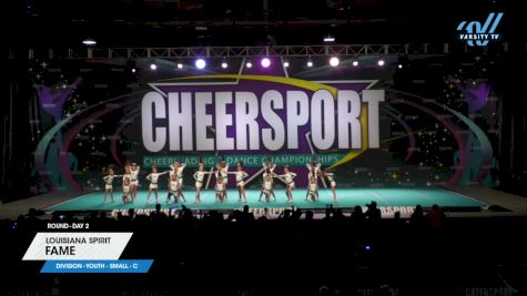 Louisiana Spirit - Fame [2024 L1 Youth - Small - C Day 2] 2024 CHEERSPORT National All Star Cheerleading Championship