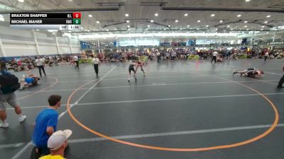 113 lbs Champ. Round 3 - Braxton Shaffer, Unattached vs Michael Maher, Riverdale