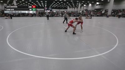 138 lbs Cons. Rd Of 16 - Levi Shivers, Anchorage Youth Wrestling Academy vs Liam Aye, ISI Wrestling Club