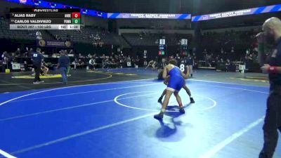 150 lbs Round Of 16 - Alias Raby, Anderson (NS) vs Carlos Valdiviezo, Poway (SD)