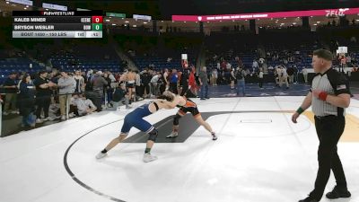 150 lbs Round Of 32 - Kaleb Miner, Keene vs Bryson Wesler, Bow