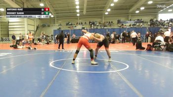220 lbs 3rd Place - Antonio Ruiz, GA vs Rodney Sabin, UT
