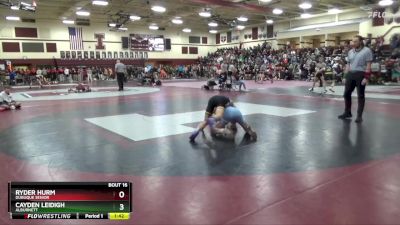 JV-4 lbs Quarterfinal - Ryder Hurm, Dubuque Senior vs Cayden Leidigh, Alburnett
